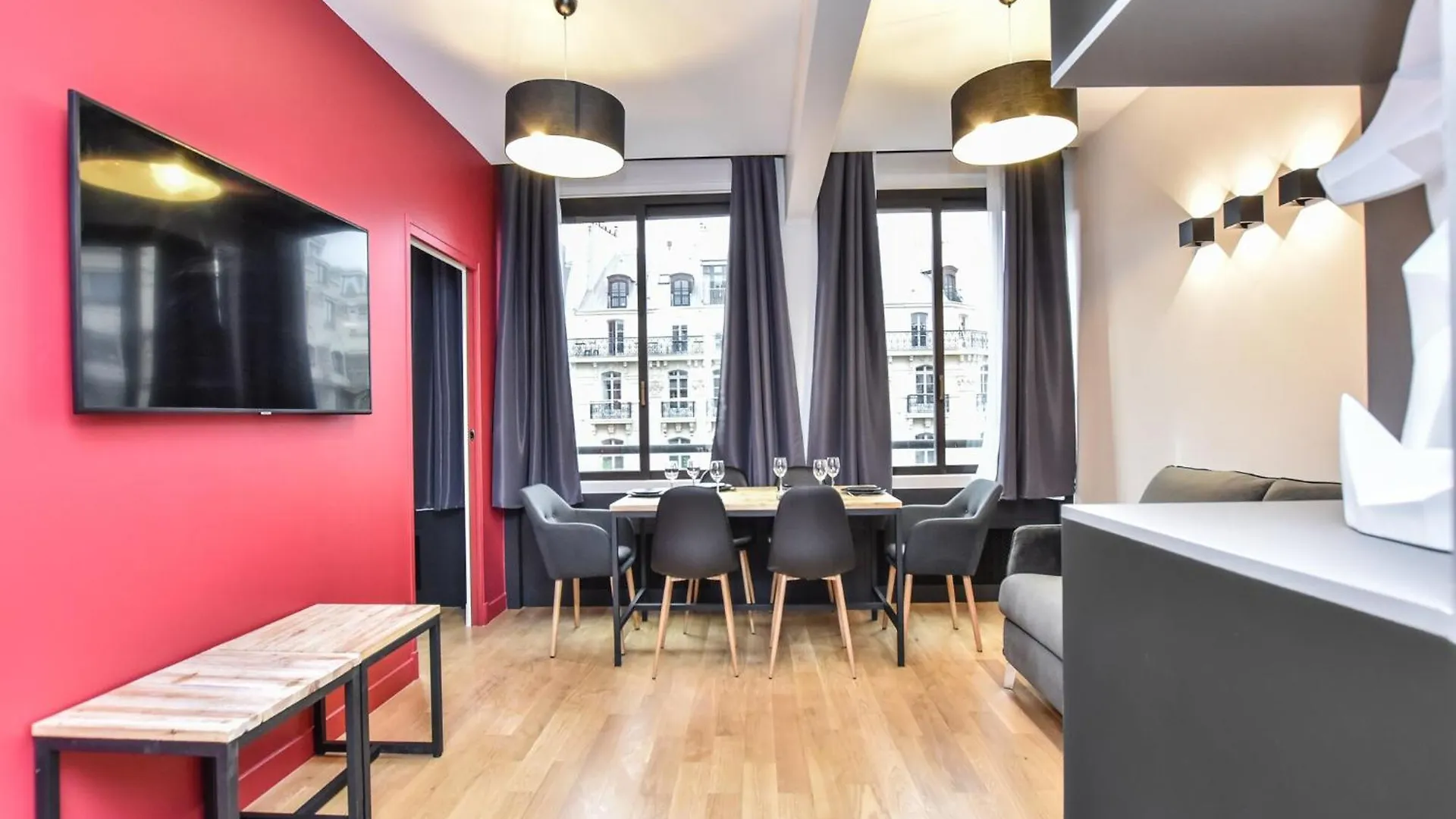 Authentic Apartment - 2Br 6P - Palais Garnier Paris France
